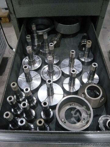 Leit-/Zugspindeldrehmaschine Schaublin 135