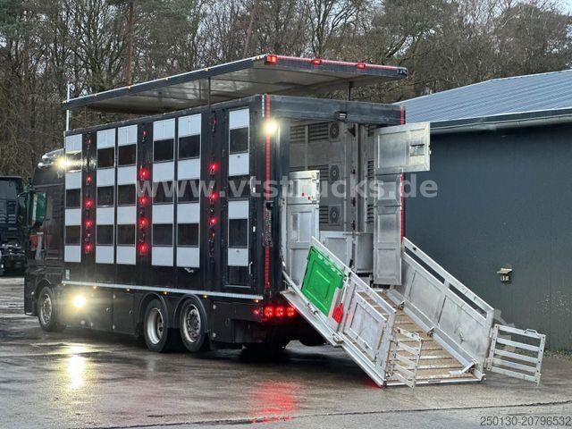 Viehtransporter LKW MAN TGX 26.500 4. Stock Menke-Janzen Viehtransporter