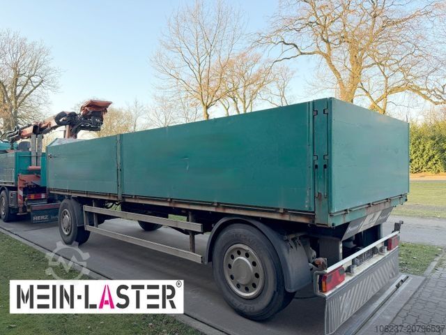 Anhänger mit offener Pritsche Baustoffpritsche Wilkens A 18 * 7,2 m