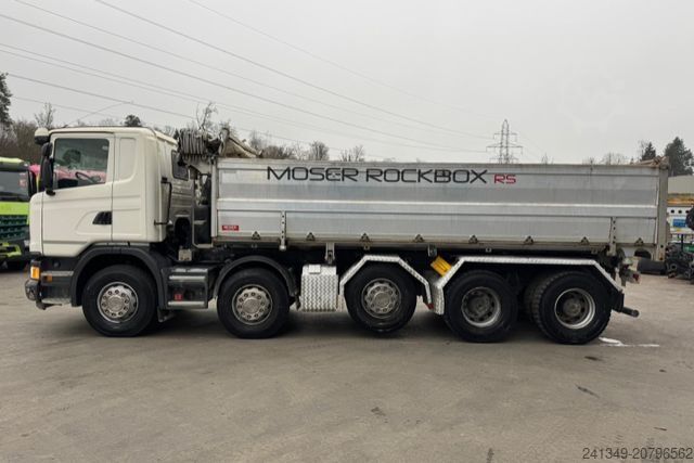 Kipper LKW SCANIA G490 10x4 Moser 2S