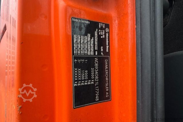 Standard SZM MERCEDES-BENZ Actros 2048 4x4 Winterdienst