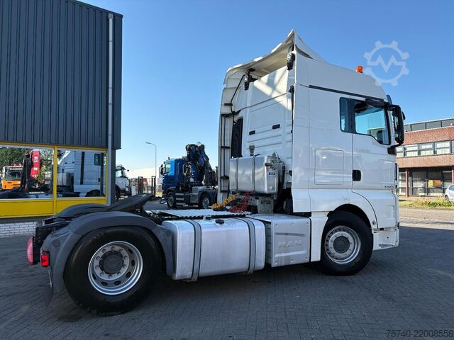 Standard tractor MAN TGX 18.440 + PTO + RETARDER + DOUBLE TANK + EURO 6