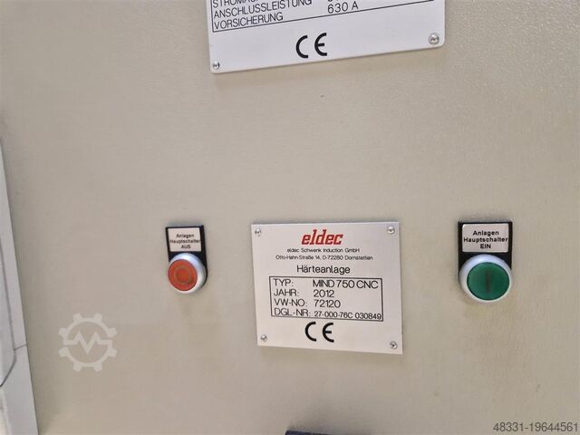Härteanlage - Induktion ELDEC MIND 750 CNC