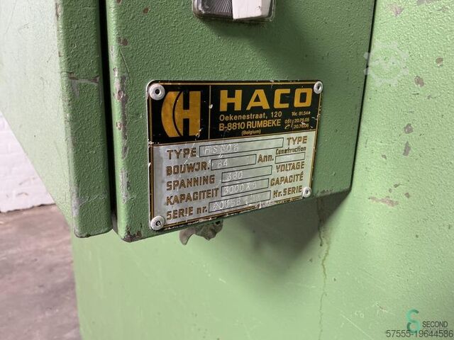 Sheet shears HACO HS 306 1984 HACO HS 306