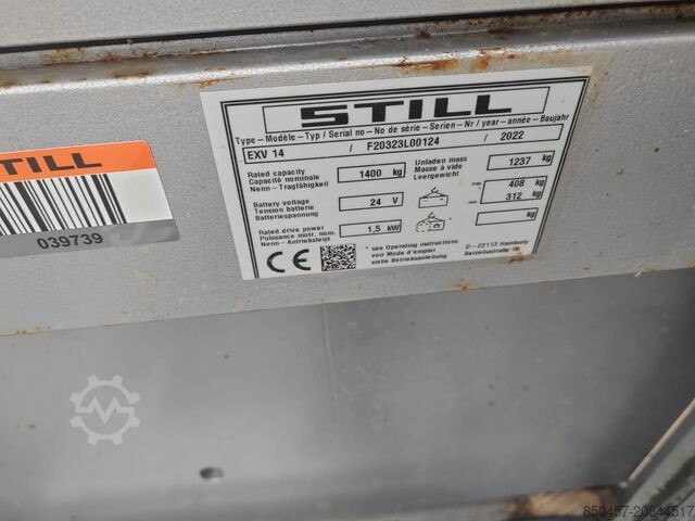 Palettenstapler Still EXV 14 LION 5.3m/ 2022y/ 2750mh