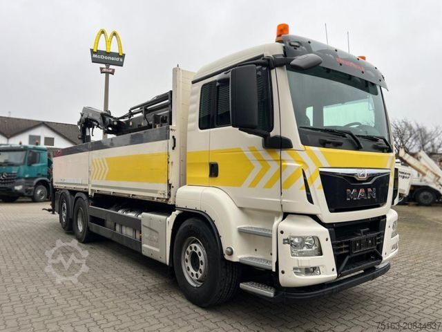 Autokran MAN TG-S 26.400 6x2-2 BL Pritsche Heckkran 5xhydr, f