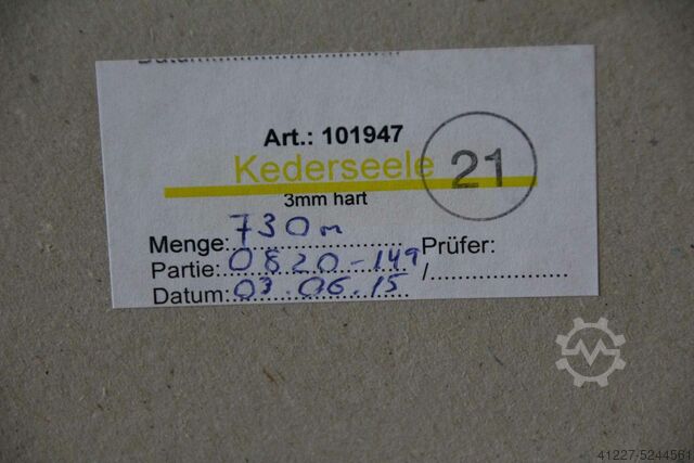 Kederseele unbekannt 3 mm hart