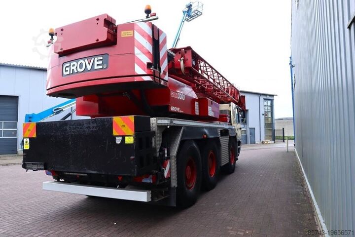 All terrain crane Grove GMK3060 Diesel, 6x6x6 Drive, 60t Capacity, 43m Mai