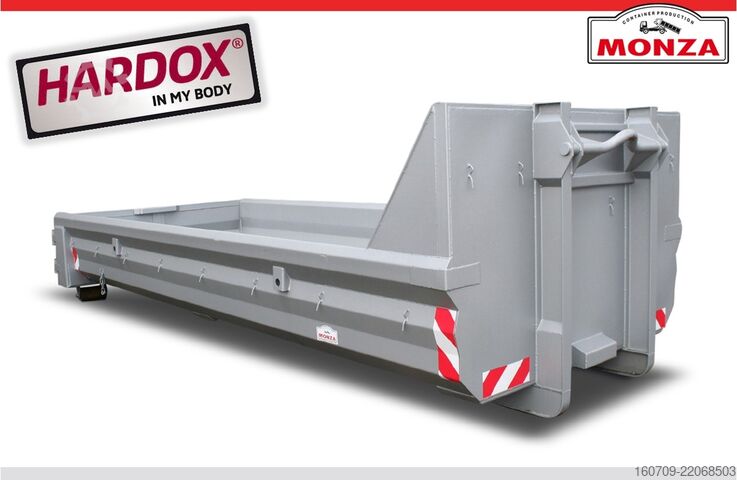Roll-off container Monza 9,9 m³ - HARDOX - Doppelflügeltür