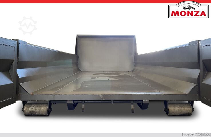 Roll-off container Monza 9,9 m³ - HARDOX - Doppelflügeltür