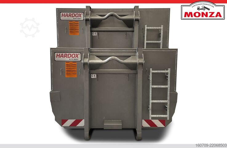 Roll-off container Monza 9,9 m³ - HARDOX - Doppelflügeltür