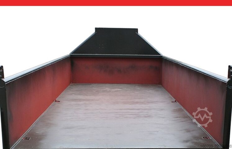 Roll-off container Monza 9,5 m³ - Doppelflügeltür