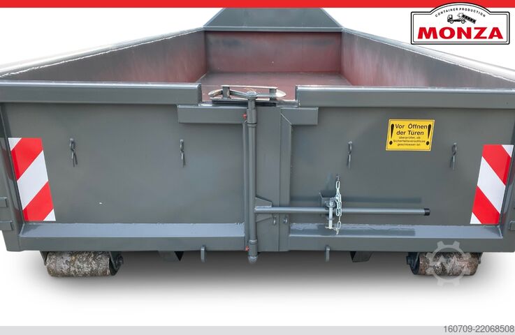 Roll-off container Monza 9,5 m³ - Doppelflügeltür