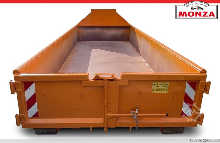 Roll-off container Monza 9,5 m³ - Doppelflügeltür
