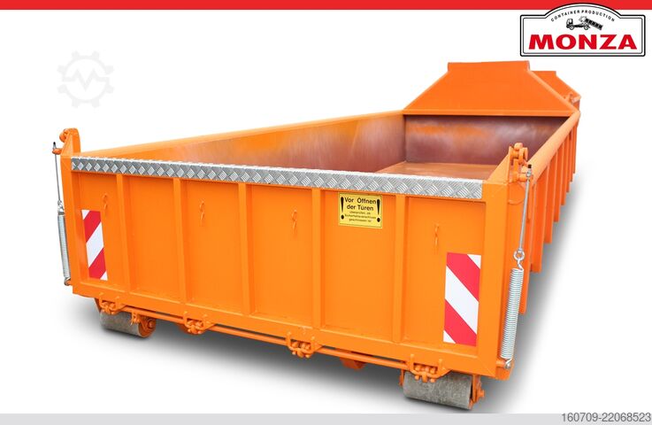 Roll-off container Monza 9,5m³ - Kombiklappe
