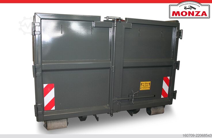 Roll-off container Monza 20,7 m³ - Doppelflügeltür