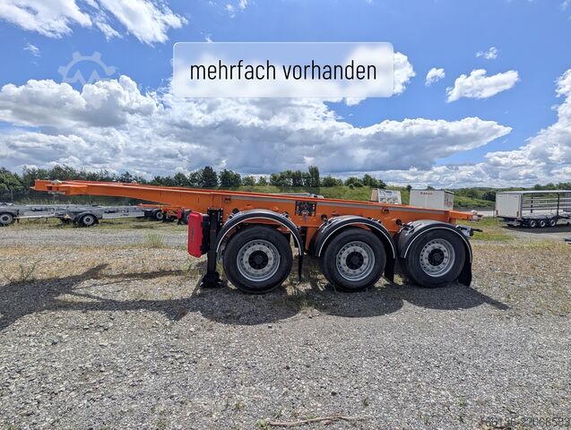 Swap body semitrailer Fliegl SDS 380 für 20" Container Heckbündig