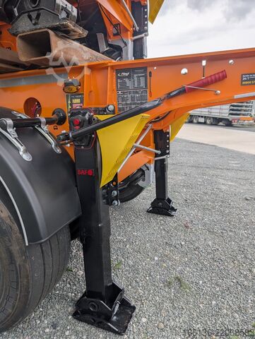 Swap body semitrailer Fliegl SDS 380 für 20" Container Heckbündig