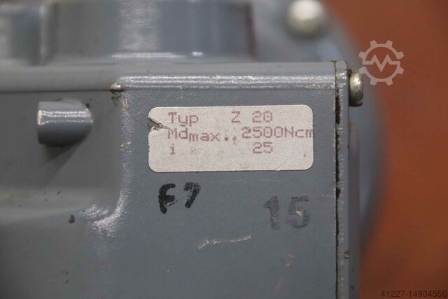 Geared motor 0.12 kW 112 rpm Groschopp Z 20 WK 0341501 DM 90-60