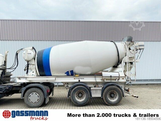 Mobile Betonmischanlage 10/5/F/ZA-1800 KARRENA Betonmischer ca. 10m³,