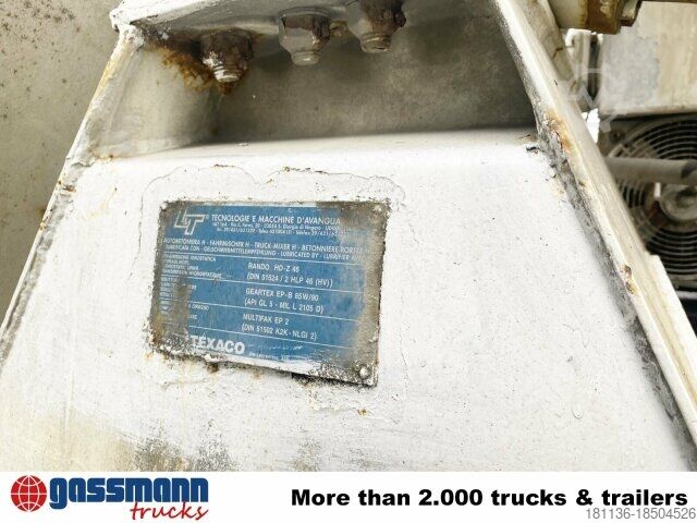 Mobile concrete mixing plant Mercedes-Benz SK II 3234 B 8x4/4, LT Betonmischer, Förderband,
