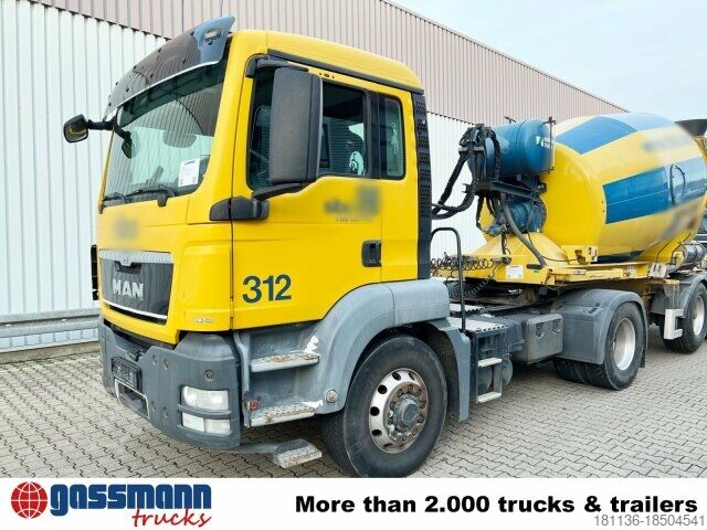 Mobile concrete mixing plant MAN TGS 18.440 4X4H BLS, STETTER AM10FHAC Mischer ca.