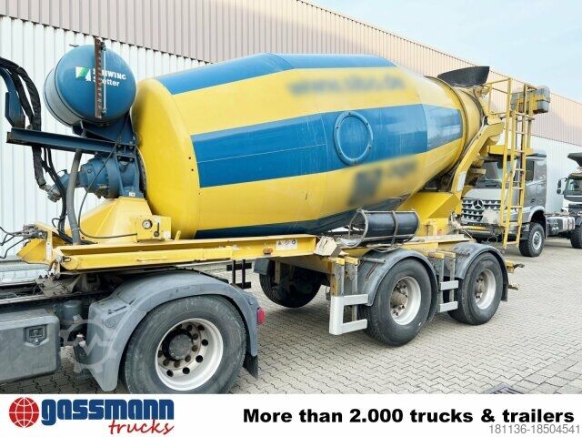 Mobile concrete mixing plant MAN TGS 18.440 4X4H BLS, STETTER AM10FHAC Mischer ca.