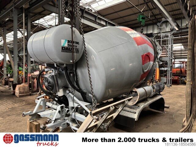 Mobile concrete mixing plant Stetter AM7FHC Betonmischaufbau ca. 7m³, Dautel