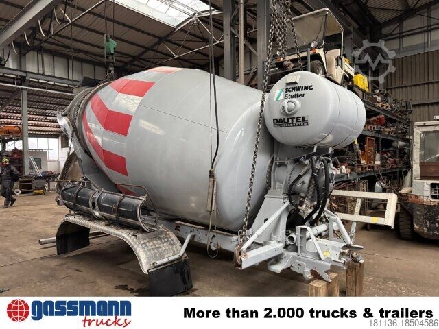 Mobile concrete mixing plant Stetter AM7FHC Betonmischaufbau ca. 7m³, Dautel