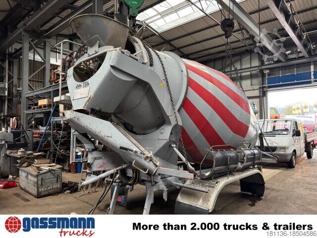 Mobile concrete mixing plant Stetter AM7FHC Betonmischaufbau ca. 7m³, Dautel
