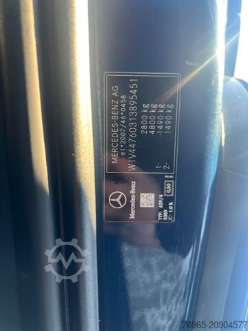 Panel van MERCEDES-BENZ Vito 114 LANG TEMPOMAT 2-SITZER WERKZEUGSCHRÄNKE