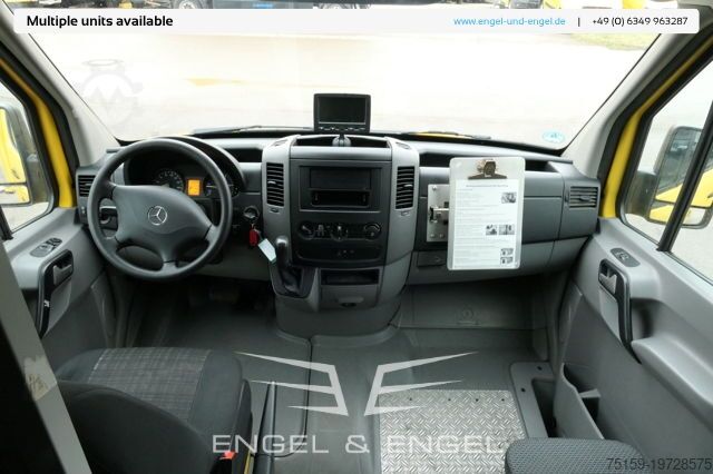 Box van mercedes-benz SPRINTER 310 CDI MAXI EURO-5 KOFFER REGALE KAMERA DURCHGANG