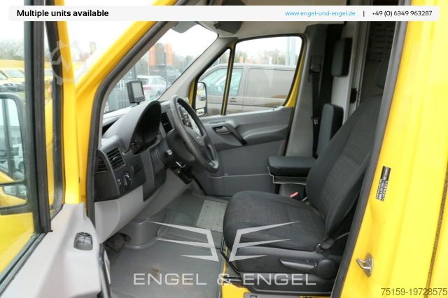 Box van mercedes-benz SPRINTER 310 CDI MAXI EURO-5 KOFFER REGALE KAMERA DURCHGANG
