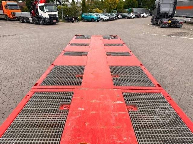 Low loader semitrailer KÄSSBOHRER Kässbohrer Tieflader mit hydr. Rampen