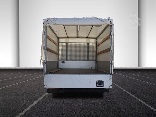 Curtain sider van Mercedes-Benz Sprinter 316CDI Pritsche,Allrad,Klima