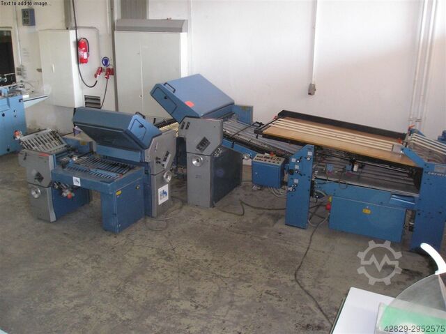 Taschenfalzmaschine Herzog + Heymann M 7 70/442