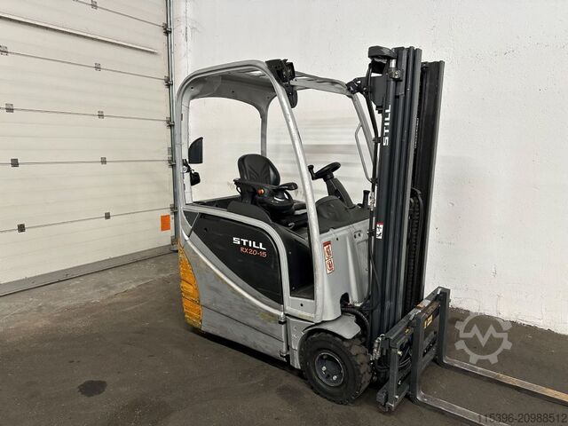 Electric 3-wheel forklift Still RX 20-15 - TRIPLEX 4,6 m
