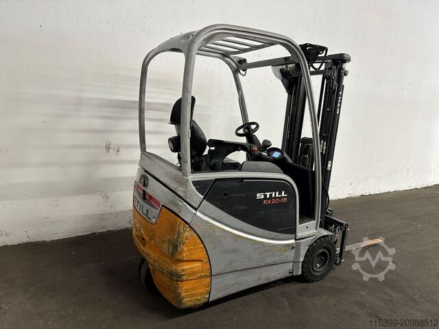 Electric 3-wheel forklift Still RX 20-15 - TRIPLEX 4,6 m