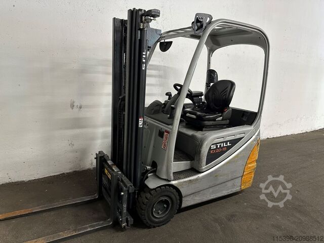 Electric 3-wheel forklift Still RX 20-15 - TRIPLEX 4,6 m