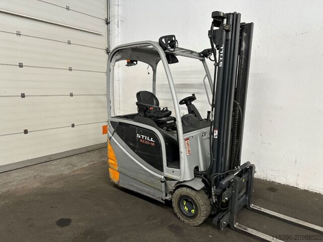 Electric 3-wheel forklift Still RX 20-16 - TRIPLEX 5,2 m - BATT. 2024 !!!