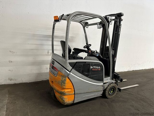 Electric 3-wheel forklift Still RX 20-16 - TRIPLEX 5,2 m - BATT. 2024 !!!