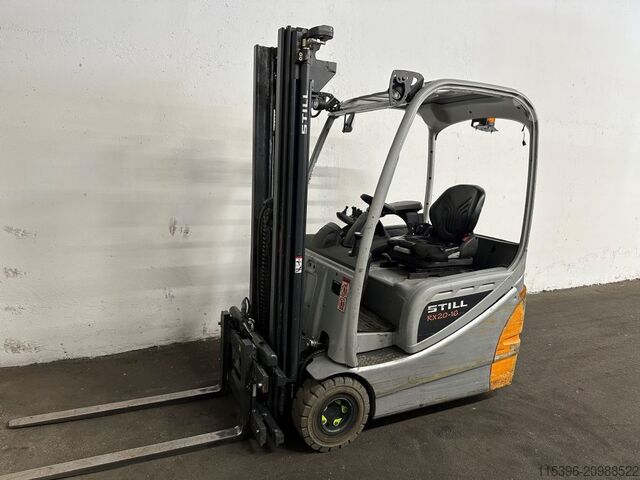 Electric 3-wheel forklift Still RX 20-16 - TRIPLEX 5,2 m - BATT. 2024 !!!