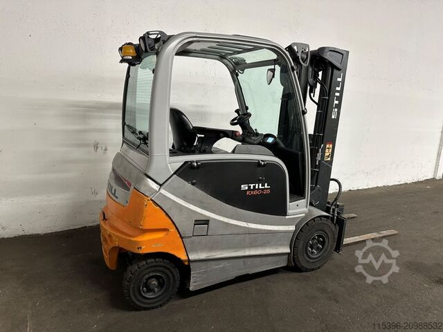 Electric 4-wheel forklift Still RX 60-25 - TRIPLEX 4,6 m