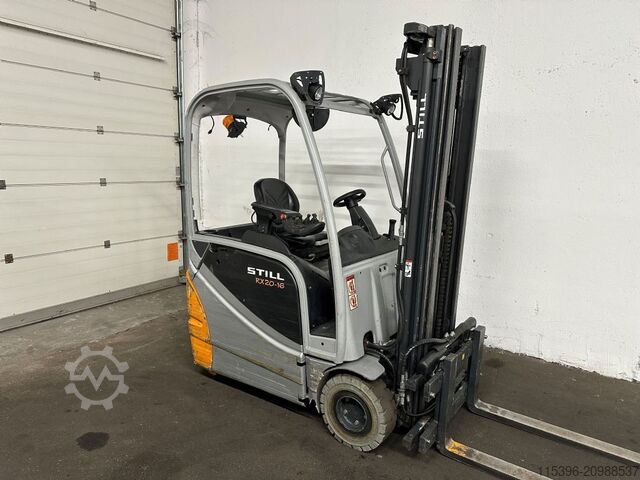 Electric 3-wheel forklift Still RX 20-16 - TRIPLEX 5,2 m
