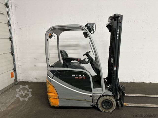 Electric 3-wheel forklift Still RX 20-16 - TRIPLEX 5,2 m