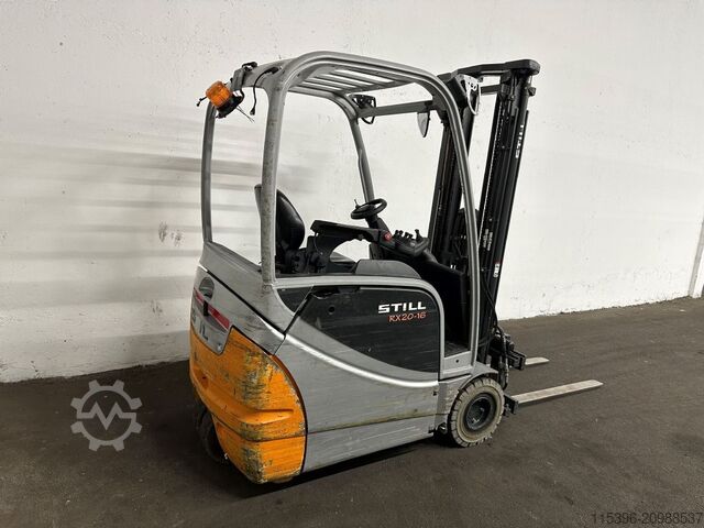 Electric 3-wheel forklift Still RX 20-16 - TRIPLEX 5,2 m