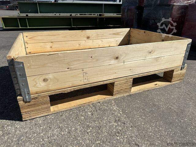 Holzaufsatzrahmen fĂĽr Europalette 120x80 Holzausatzrahmen fĂĽr Europalette 120x80x20 cm