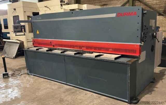 Durma SB 3006 x 6 mm CNC Hydraulic Guillotine Shear Durma SB 3006 X 6 Mm CNC