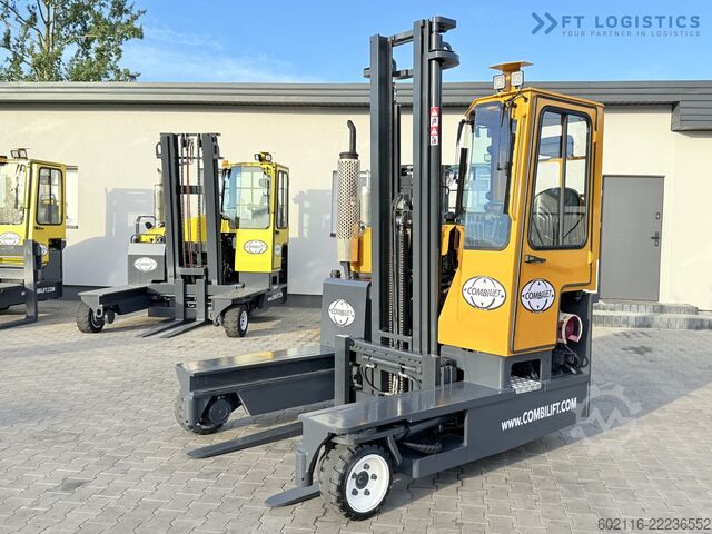 4-way forklift Combilift C3000 GAS DUPLEX 4500 FREE LIFT CABIN