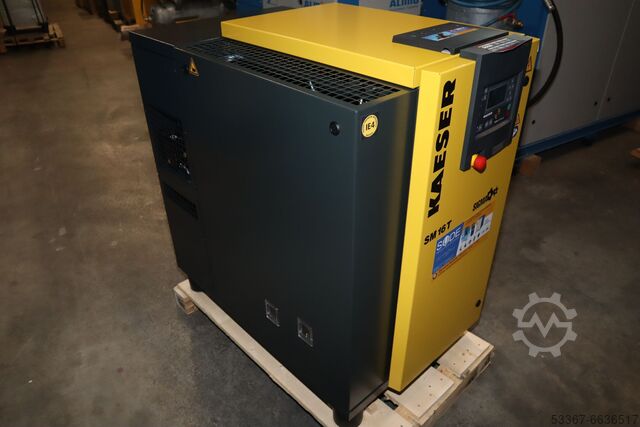 9 kW Schraubenkompressor mit Trockner Kaeser SM16T